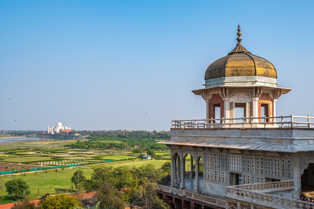 Guida alla visita dell’Agra Fort padiglione moghul