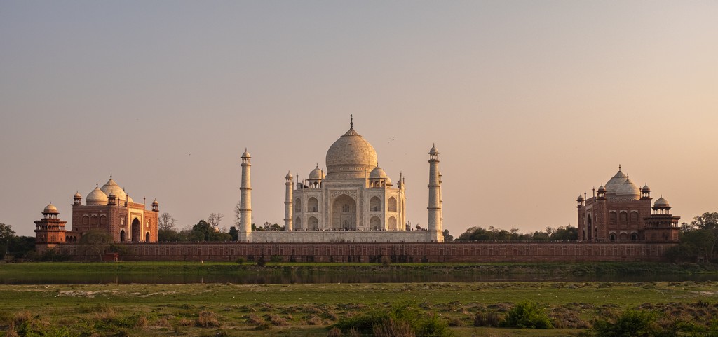 Fotografare il Taj Mahal vist da dietro