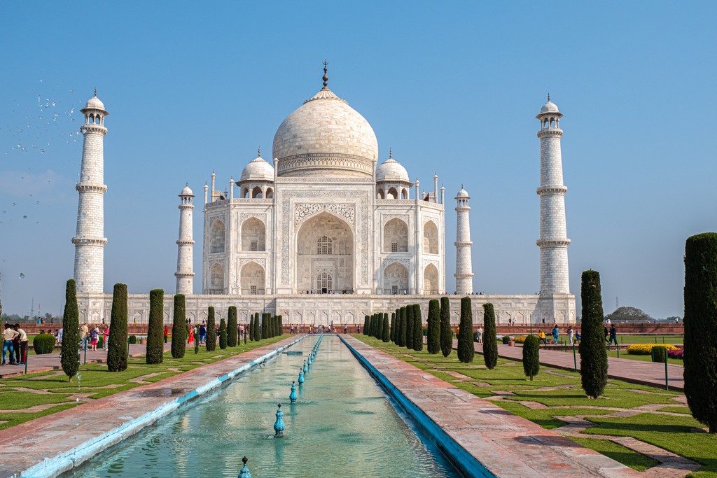 Fotografare il Taj Mahal monumento