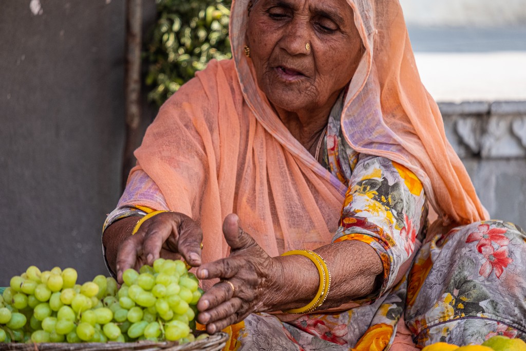 5 cose da fare a Udaipur signora sistema l'uva