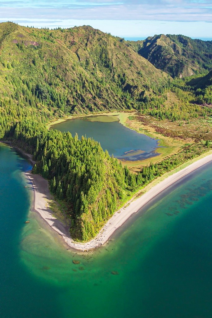 Guida a São Miguel spiaggia di lagp