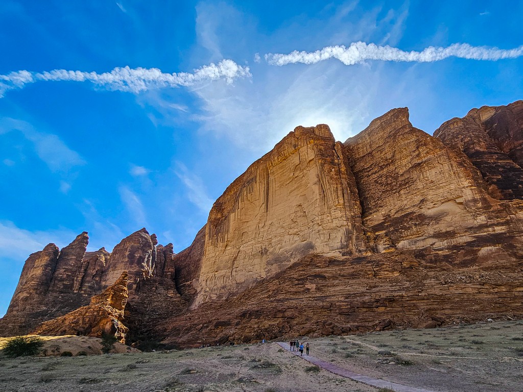 Cosa vedere ad AlUla roccia dal basso